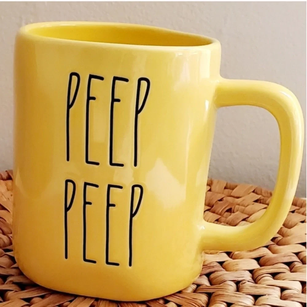 NWT Peep Peep yellow mug by Rae Dunn - Picture 6 of 6